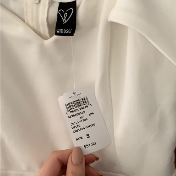 Brand New white formal dress - Picture 2 of 4